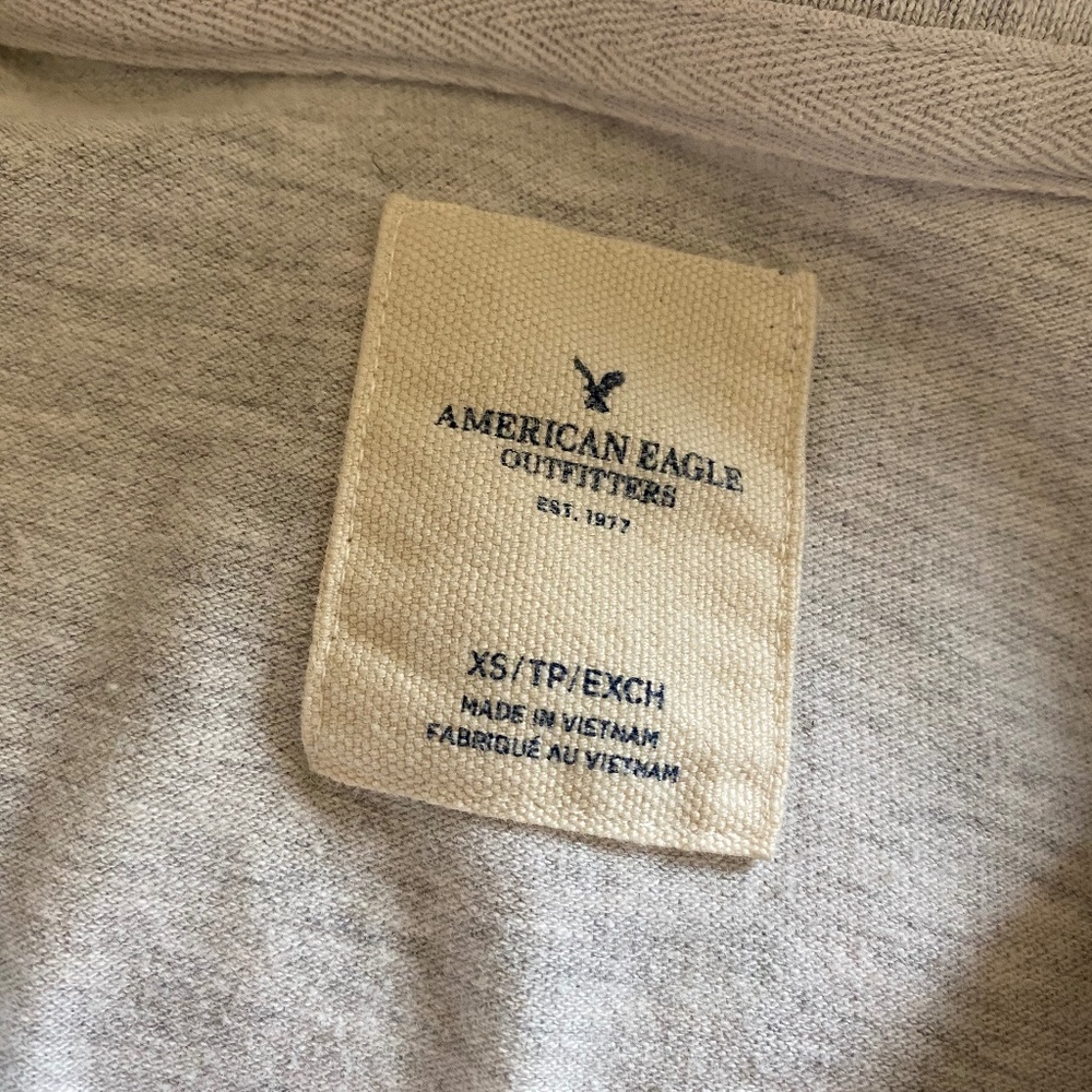 american eagle grey polo - Picture 3 of 3